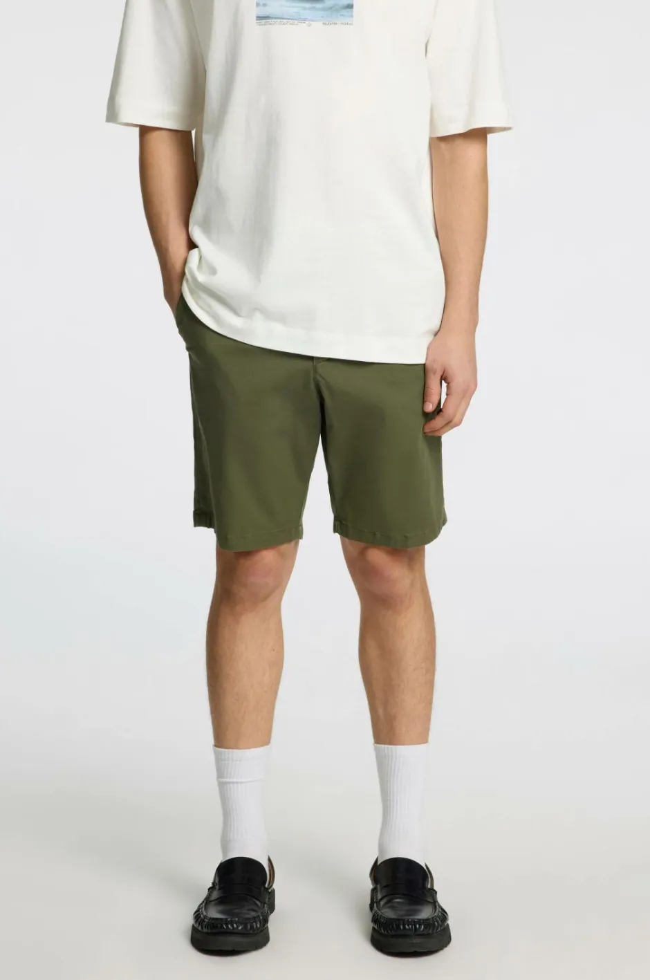 Selected HOMME Chinoshorts slhSlim-Miles Flex Shorts^ Shorts