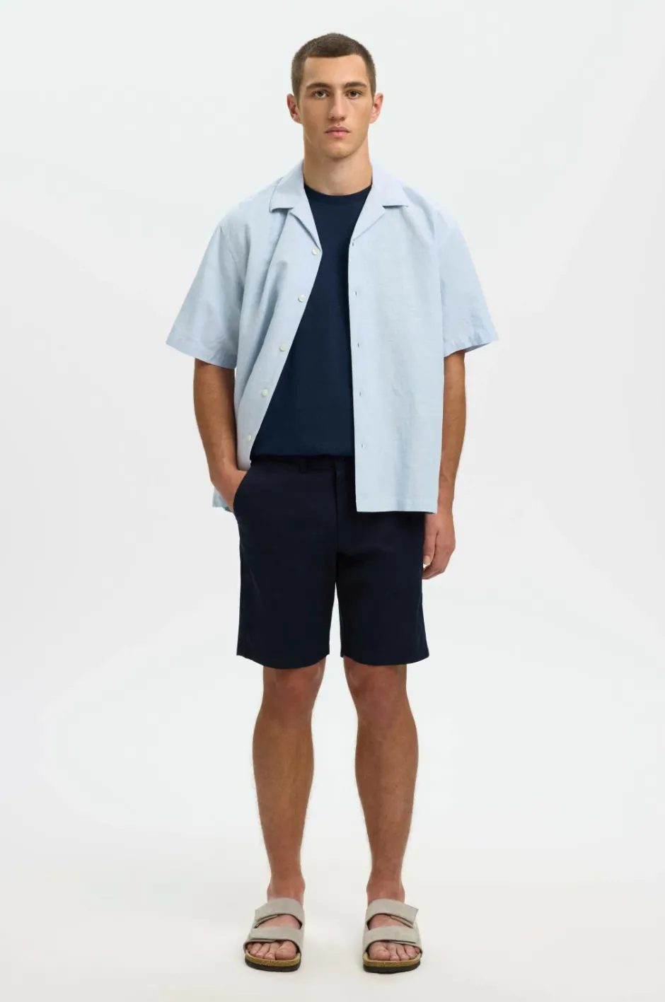 Selected HOMME Chinoshorts slhSlim-Miles Flex Shorts^ Shorts