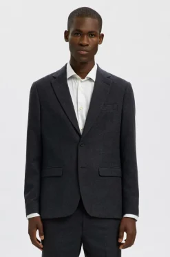 Selected HOMME Habitjakke slhSlim-reed Wool Blz^ Blazere & Jakkesæt