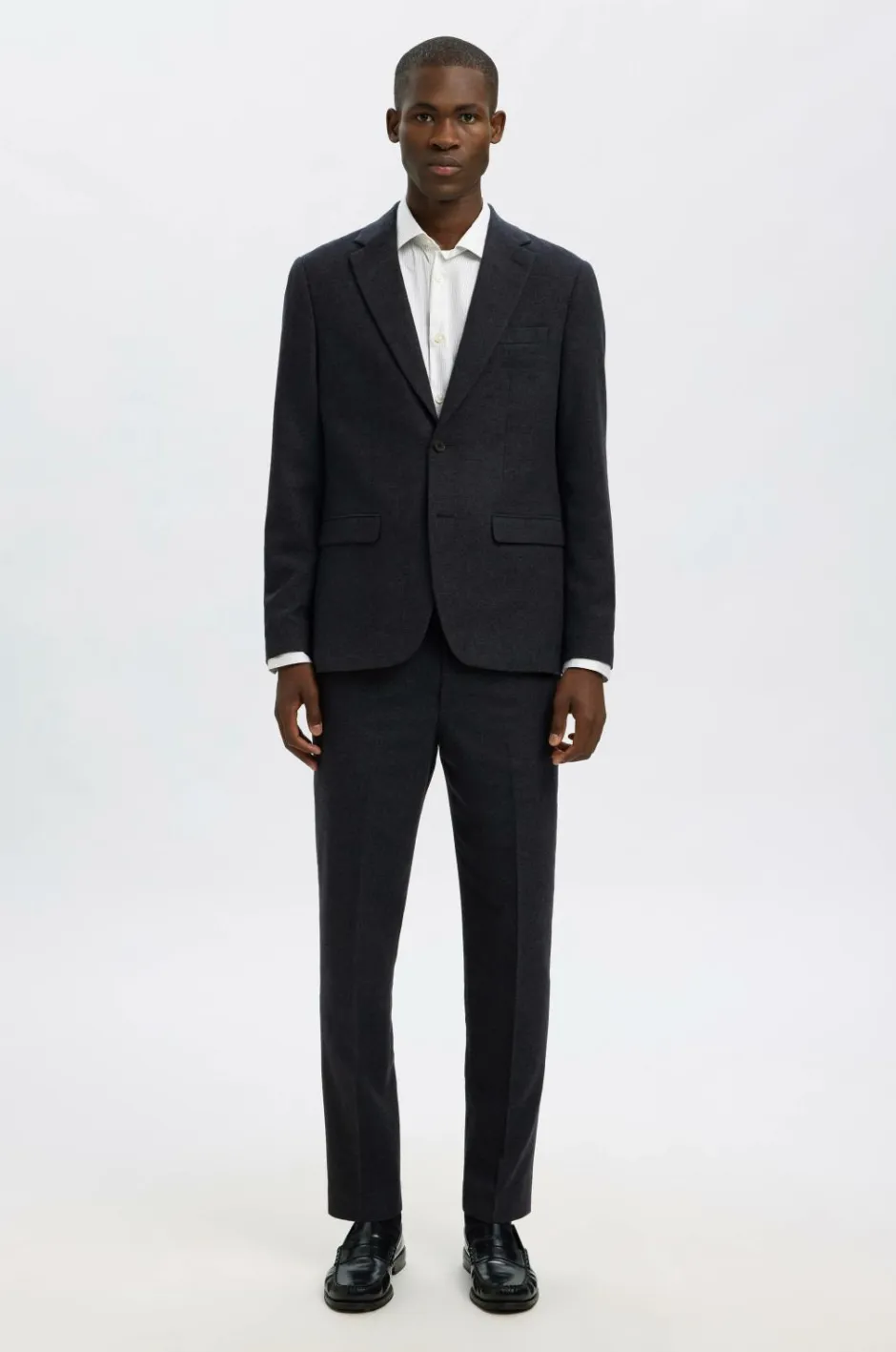 Selected HOMME Habitjakke slhSlim-reed Wool Blz^ Blazere & Jakkesæt