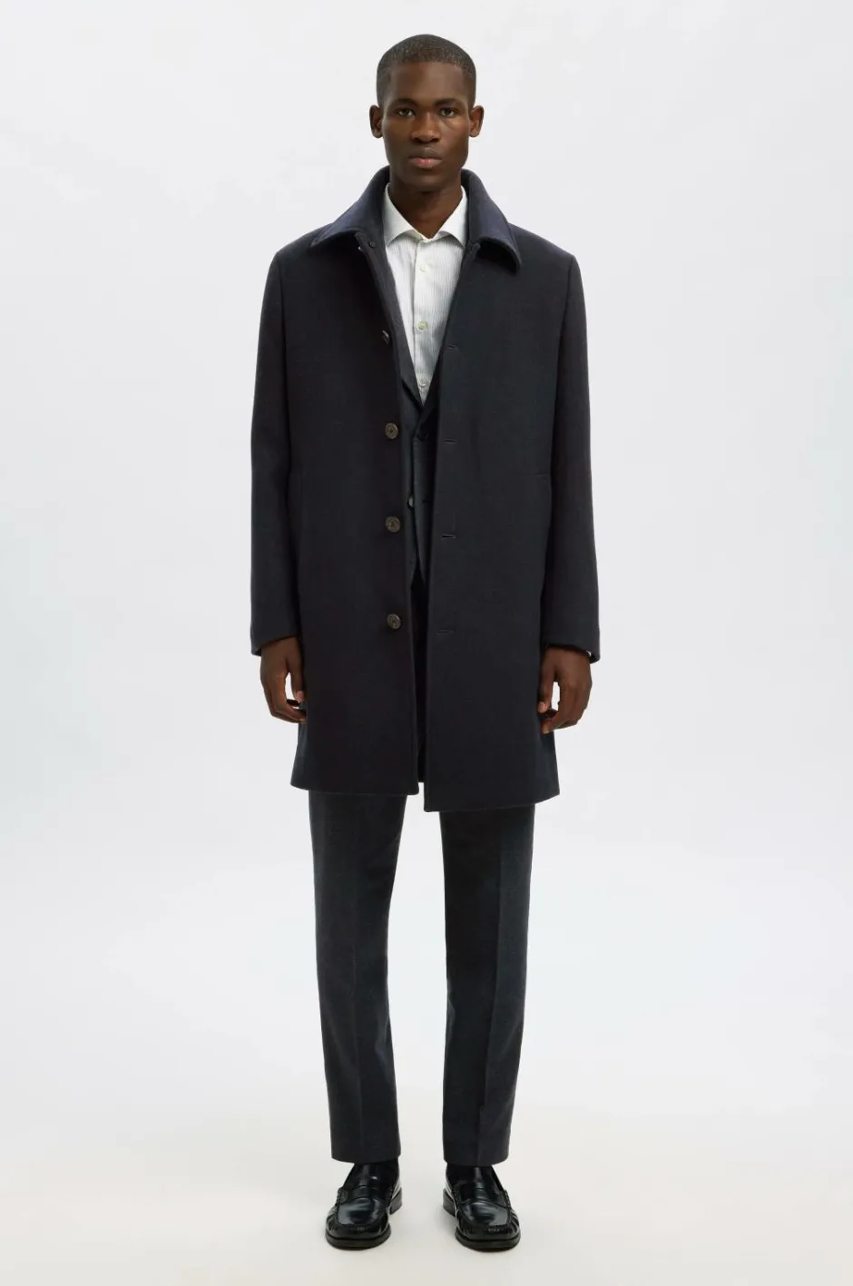 Selected HOMME Habitjakke slhSlim-reed Wool Blz^ Blazere & Jakkesæt