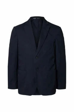 Clearance Habitjakke slhReg-Glen Washed Blz Blazere & Jakkesæt