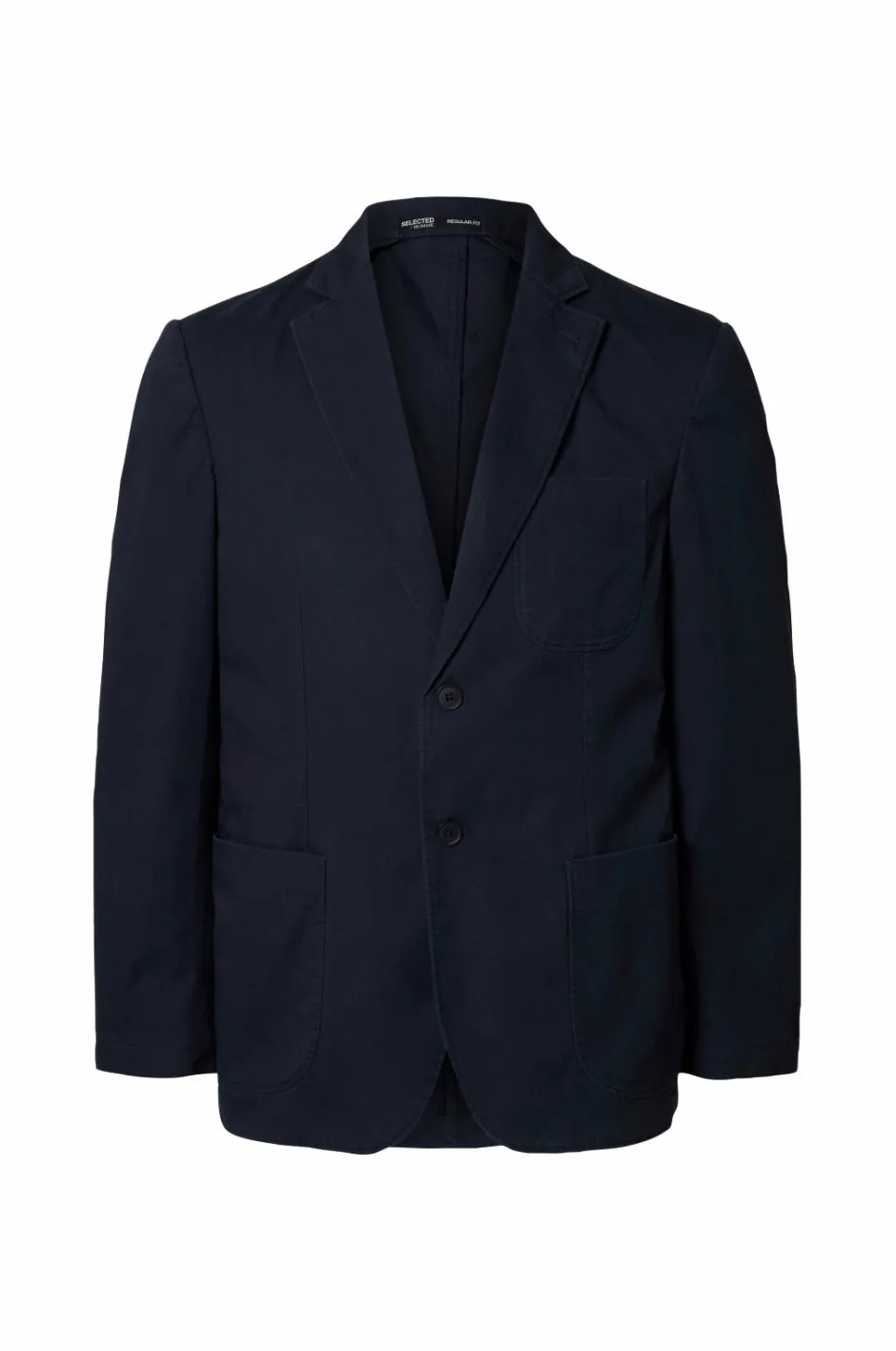 Clearance Habitjakke slhReg-Glen Washed Blz Blazere & Jakkesæt
