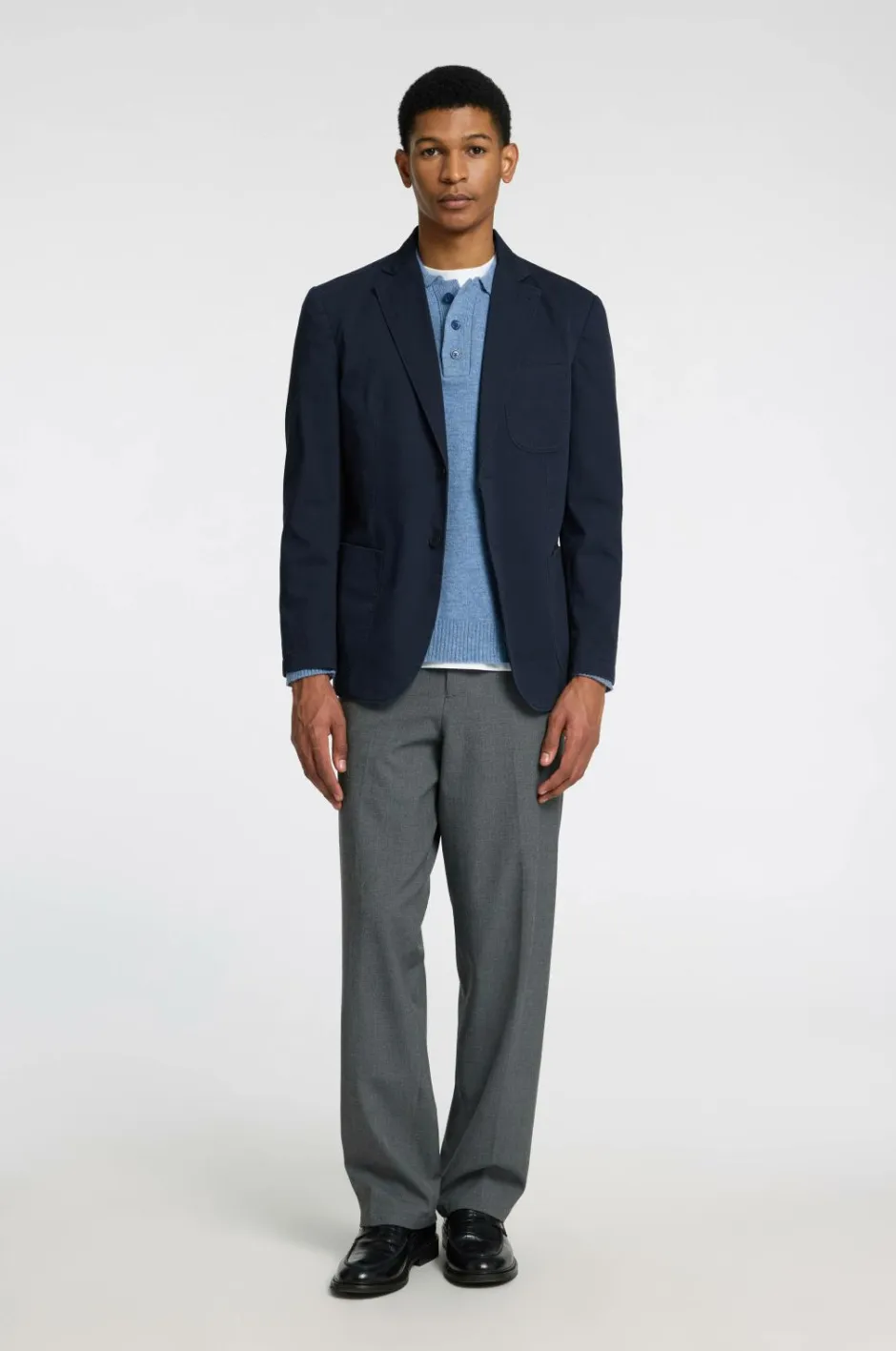 Clearance Habitjakke slhReg-Glen Washed Blz Blazere & Jakkesæt