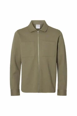 Outlet Overskjorte slhJackie Sweat Zip Jacket Skjorter