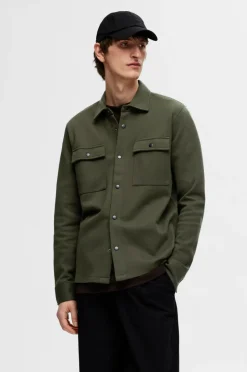 Best Overskjorte slhJackie Sweat Jacket Skjorter|Jakker & Frakker