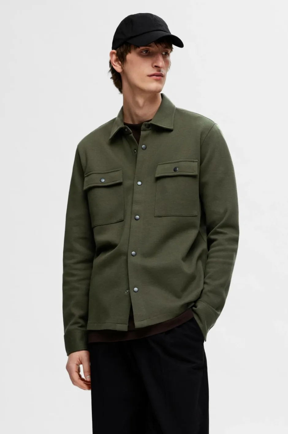 Best Overskjorte slhJackie Sweat Jacket Skjorter|Jakker & Frakker