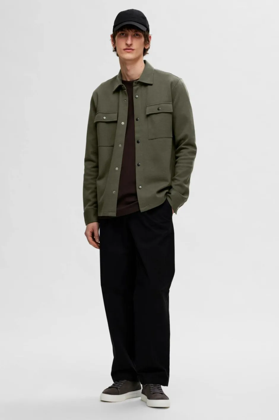 Best Overskjorte slhJackie Sweat Jacket Skjorter|Jakker & Frakker