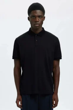 Selected HOMME Poloshirt slhFave Button SS Polo^ Poloshirts