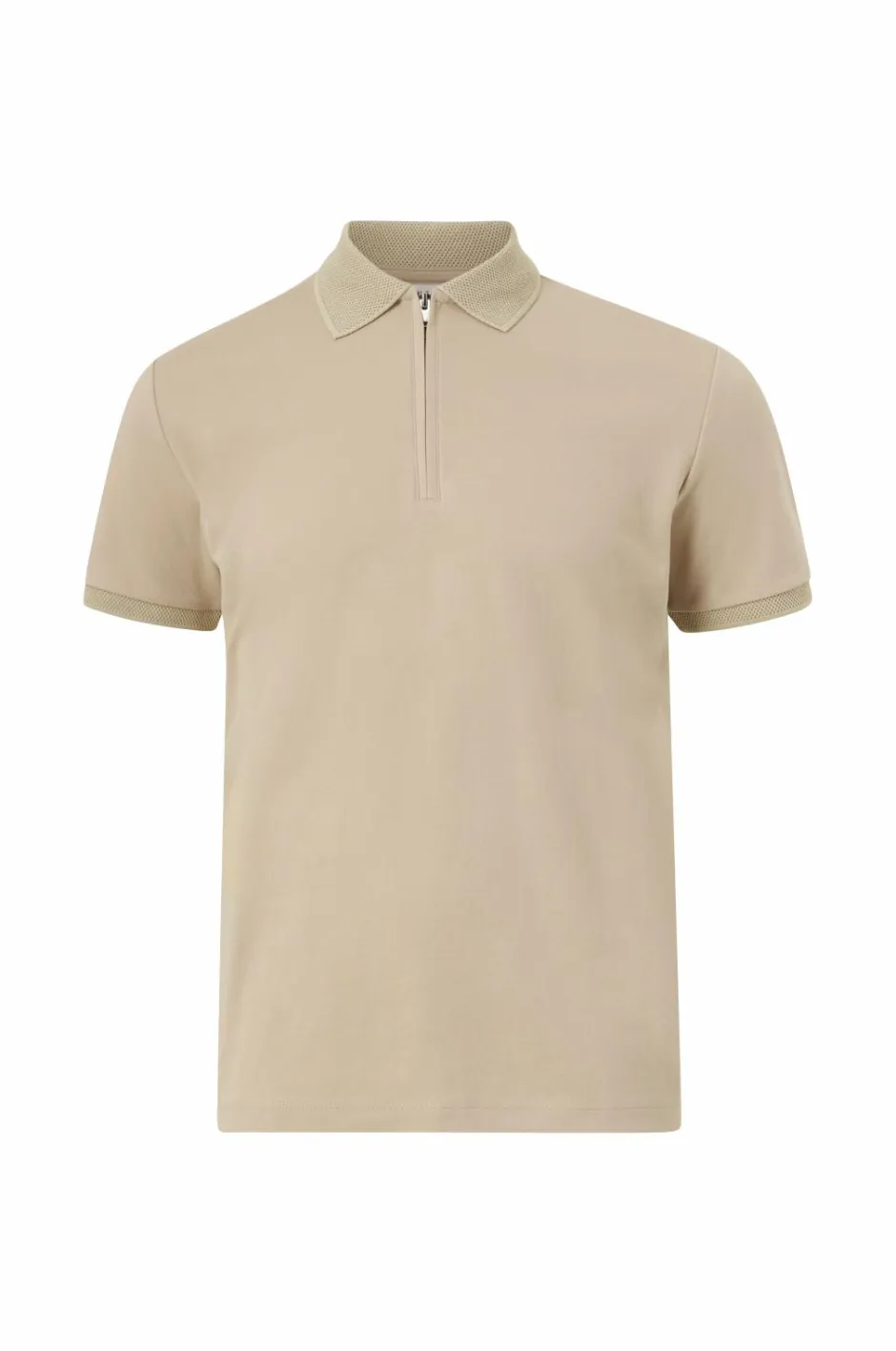Selected HOMME Poloshirt slhFave Zip SS Polo^ Poloshirts