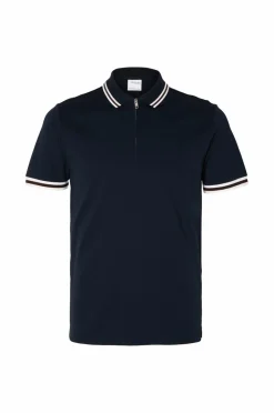 Online Poloshirt slhSlim Toulouse Detail SS Polo Poloshirts