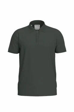 Online Poloshirt slhFave Zip SS Polo Poloshirts