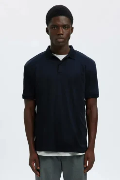 Selected HOMME Poloshirt slhFave Button SS Polo^ Poloshirts