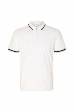 Discount Poloshirt slhSlim Toulouse Detail SS Polo Poloshirts