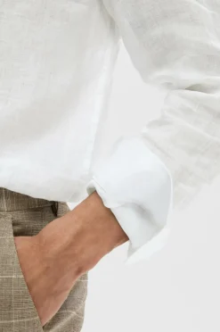 Selected HOMME Skjorte slhRegkylian-linen Shirt LS Classic^ Skjorter