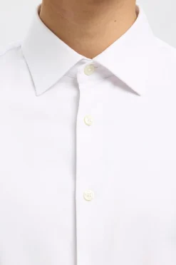 Skjorte slhSlim-Performance Shirt LS Skjorter