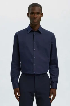Selected HOMME Skjorte slhSlim-Performance Shirt LS^ Skjorter