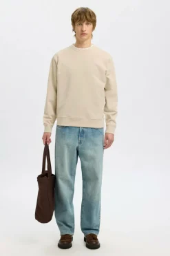 Selected HOMME Sweatshirt slhRelaxluke LS Sweat Crew Neck^ Sweatshirts & Hoodies