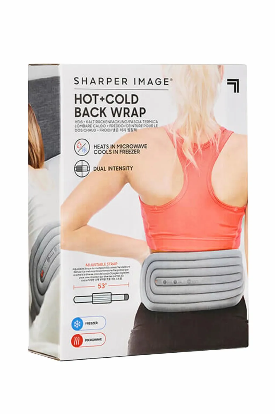 Sharper Image Compression Back Wrap Heated^ Personlig Pleje