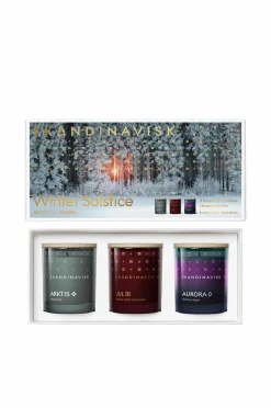 Discount Giftbox Winter Solstice Seasonal Candle Giftset 65G X 3 Dufte
