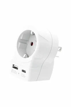 Clearance Rejseadapter USB-A/USB-C 20W Mobiltelefoner, Tablets & Tilbehør