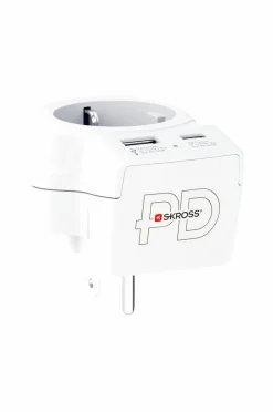 Clearance Rejseadapter USB-A/USB-C 20W Mobiltelefoner, Tablets & Tilbehør