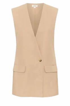 Soaked in Luxury Vest slCarry Waistcoat^Dame Blazere & Veste