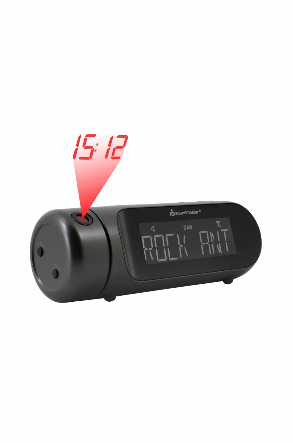Soundmaster Clockradio DAB+/FM-RDS med projektion^ Tv, Lyd & Det Smarte Hjem