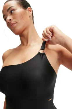 Online Badedragt Womens Shaping Asymmetric 1 Piece Dame Badetøj|Badetøj