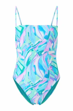 Speedo Badedragt Womens Printed Adjustable Thinstrap 1 Pc.^Dame Badedragter|Badetøj