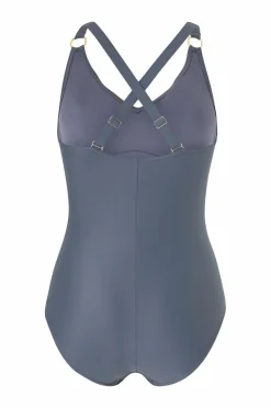 Badedragt Womens Shaping V Neck 1 Piece Dame Badetøj|Badetøj