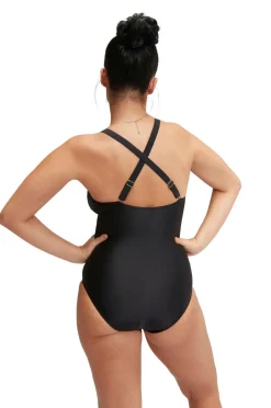 Outlet Badedragt Womens Shaping V Neck 1 Piece Dame Badetøj|Badetøj