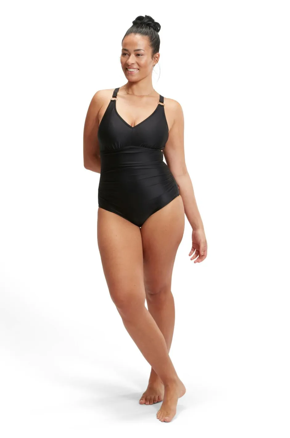 Outlet Badedragt Womens Shaping V Neck 1 Piece Dame Badetøj|Badetøj