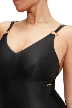 Speedo Womens Shaping Strappy 1 Piece^Dame Badedragter|Badetøj