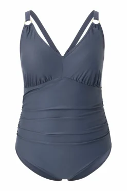 Speedo Womens Shaping V Neck 1 Piece (+)^Dame Badetøj|Badetøj