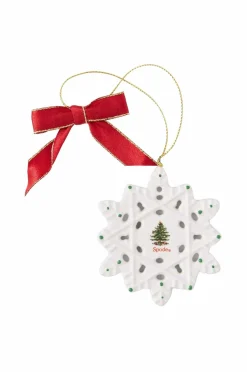 Spode Juldekoration Snöflinga Christmas Tree 7.5 cm^ Julepynt
