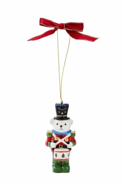Spode Ornament bamse nøddeknækker^ Julepynt