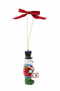 Spode Ornament bamse nøddeknækker^ Julepynt