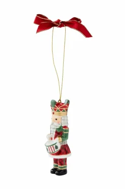 Spode Ornament Nøddeknækker Tartan^ Julepynt