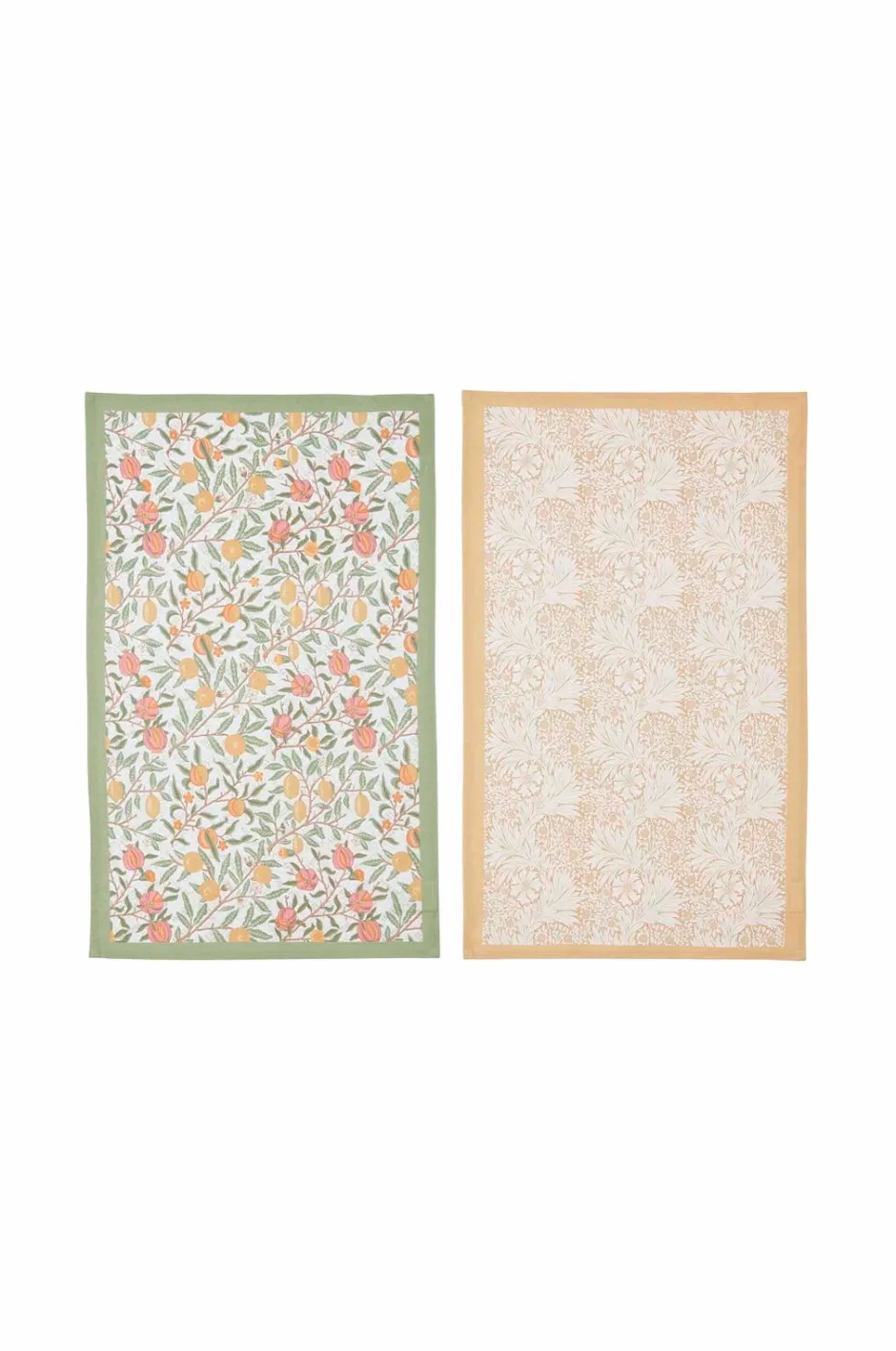 Outlet Viskestykker Morris & Co Fruits & Marigold Sæt med 2 stk. Køkkentekstiler