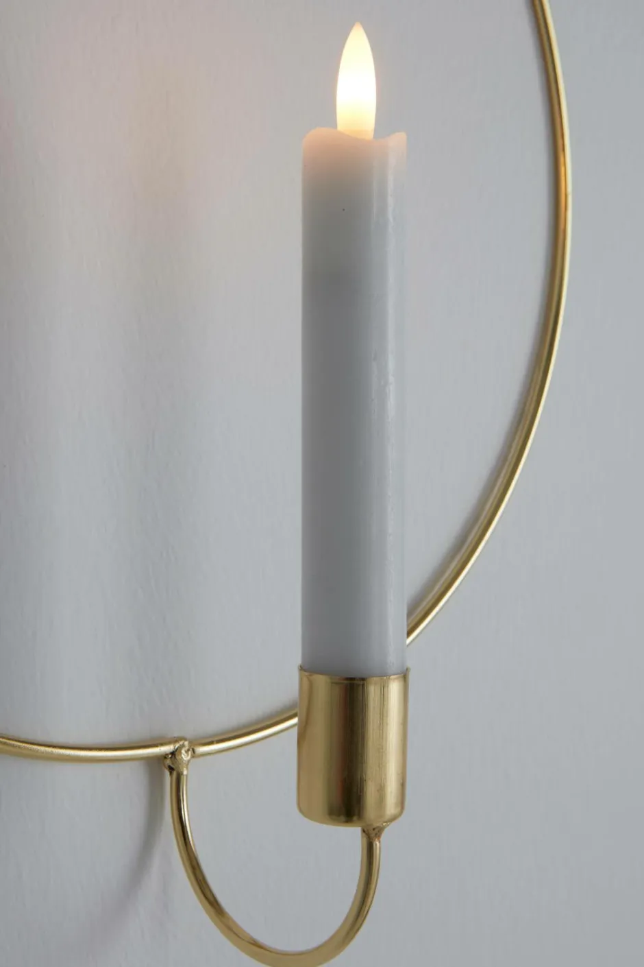 Star Trading CANDLE RING vægdekoration inkl. LED-lys^ Væglamper