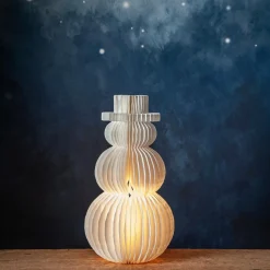 Star Trading Dekoration Snowman 50cm^ Julebelysning