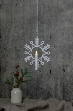 New Indendørsdekoration Flamme Snow. Pendler