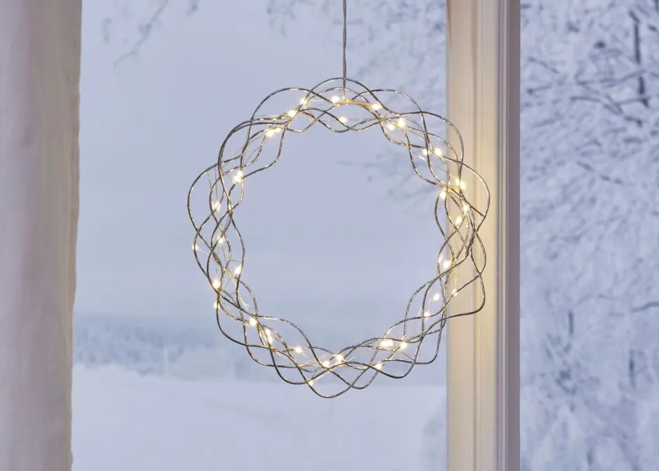 Star Trading Krøllet 30cm^ Julebelysning