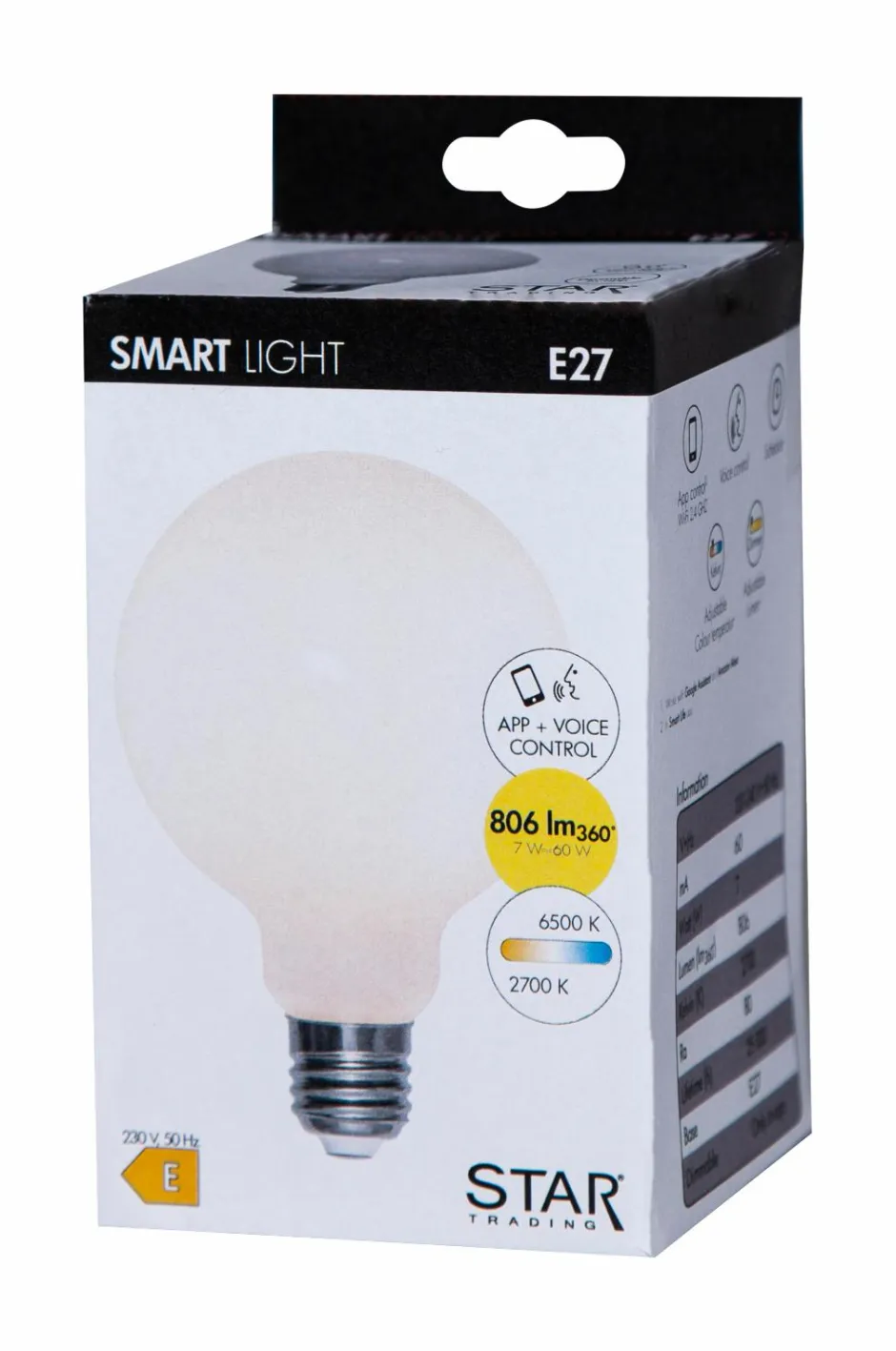 LED-pære G95 Smart Bulb Lyskilder