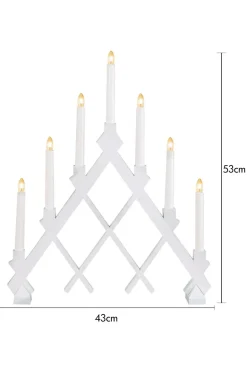 Sale Lysestage Rut Julebelysning