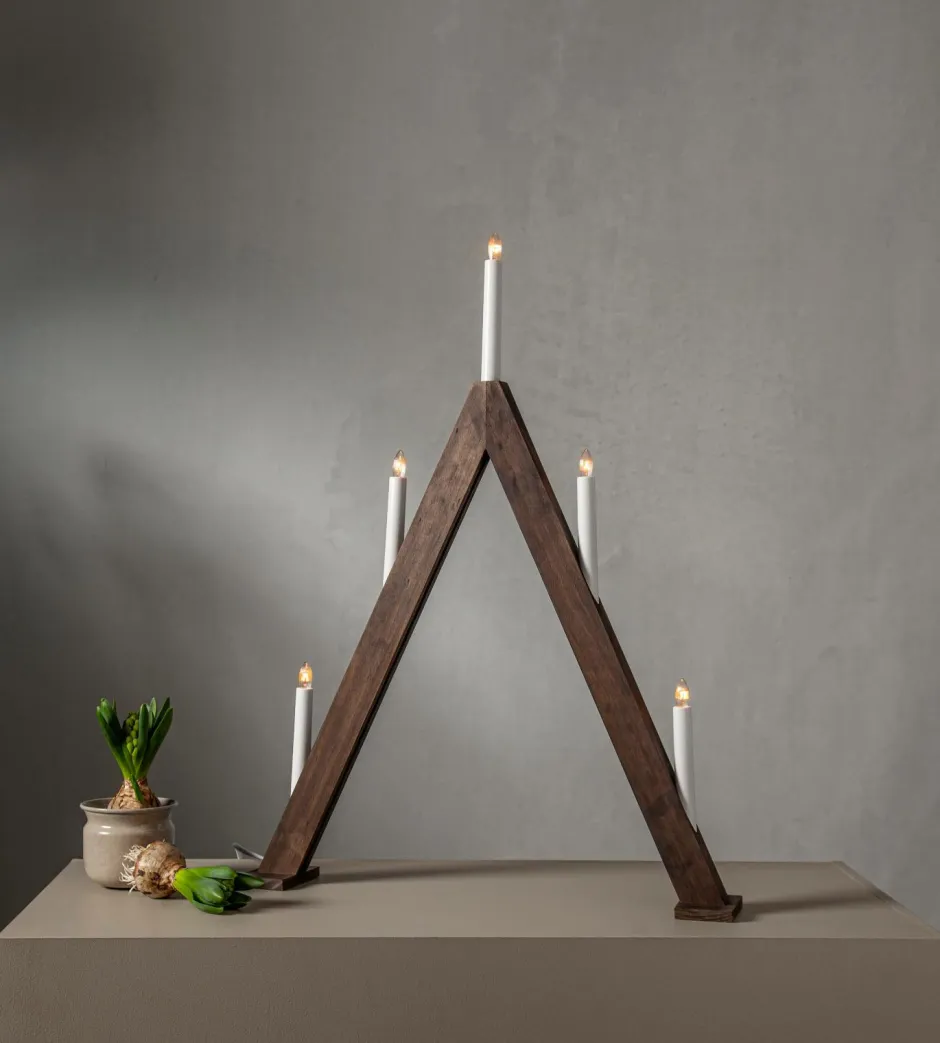 Star Trading Lysestage Albo 66cm^ Julebelysning