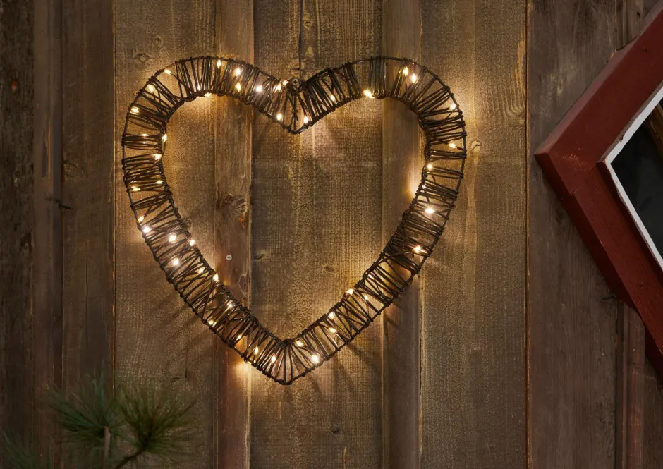 Star Trading Outdoordecoration Vicke Heart^ Udendørsbelysning|Julebelysning