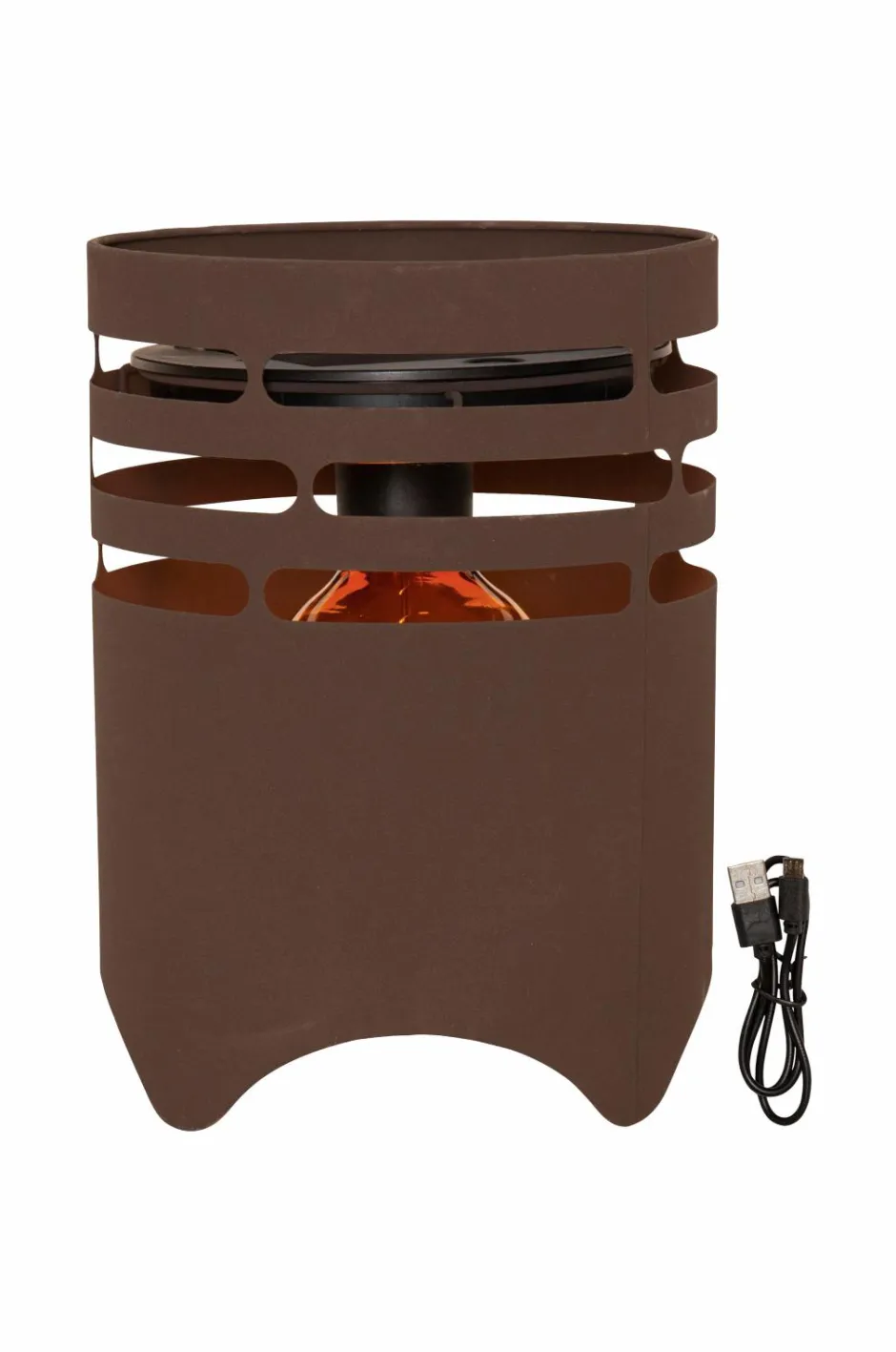Star Trading Solcelle lanterne marron 25cm^ Udendørsbelysning