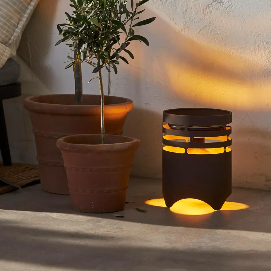 Star Trading Solcelle lanterne marron 25cm^ Udendørsbelysning